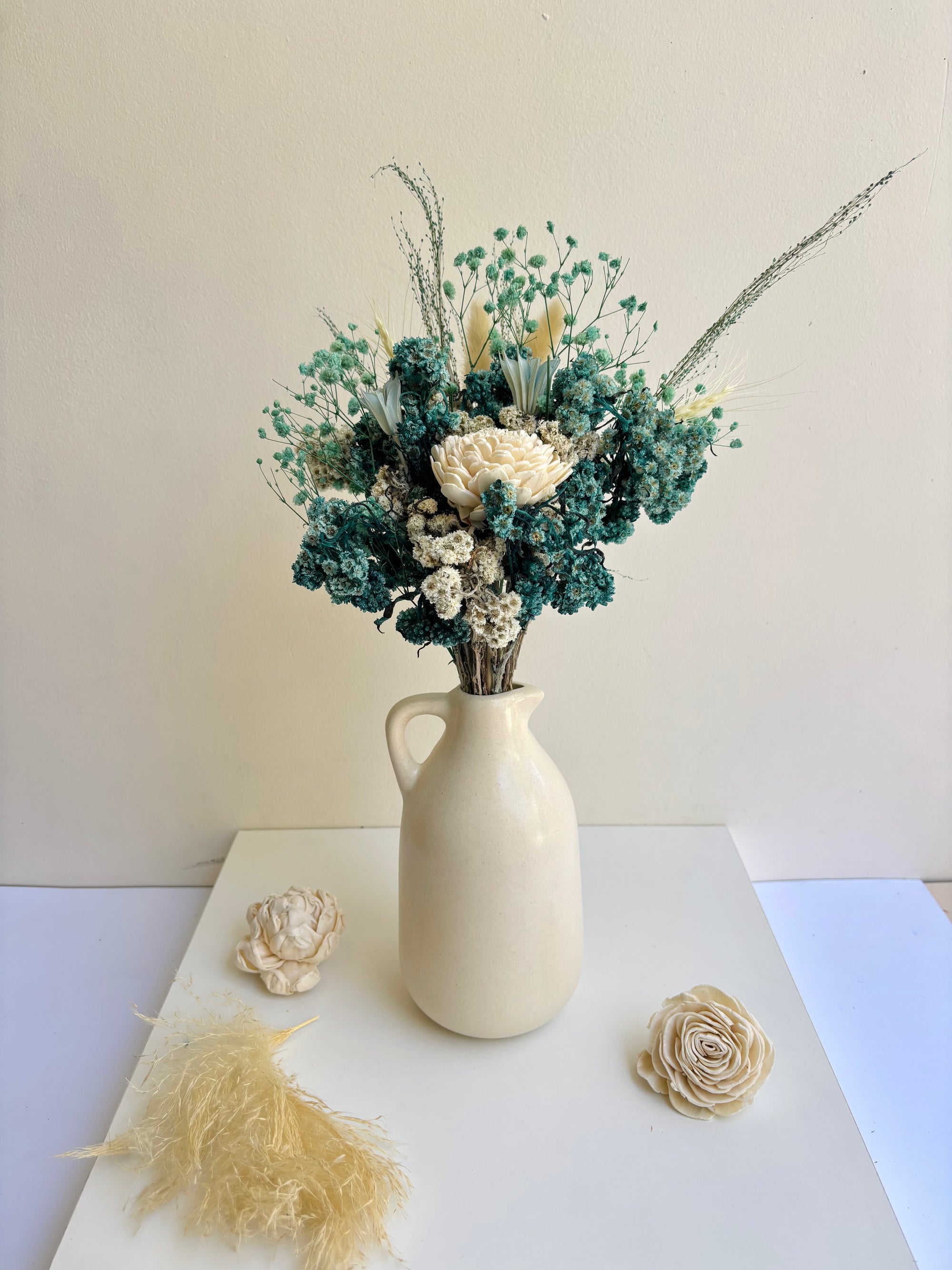 SEASIDE MEADOW MINI DRIED FLOWER BOUQUET