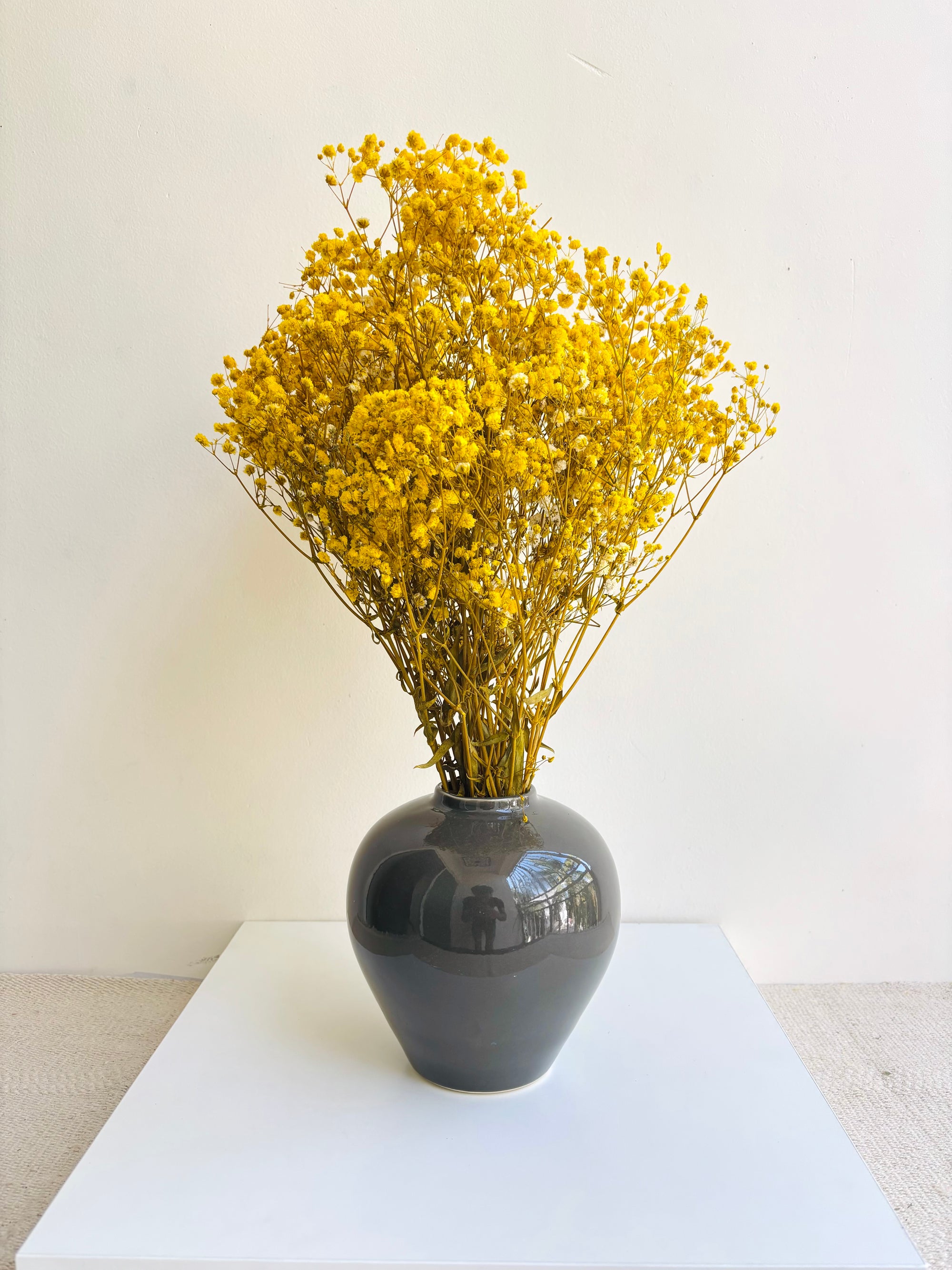 YELLOW BABY’S BREATH BUNCH