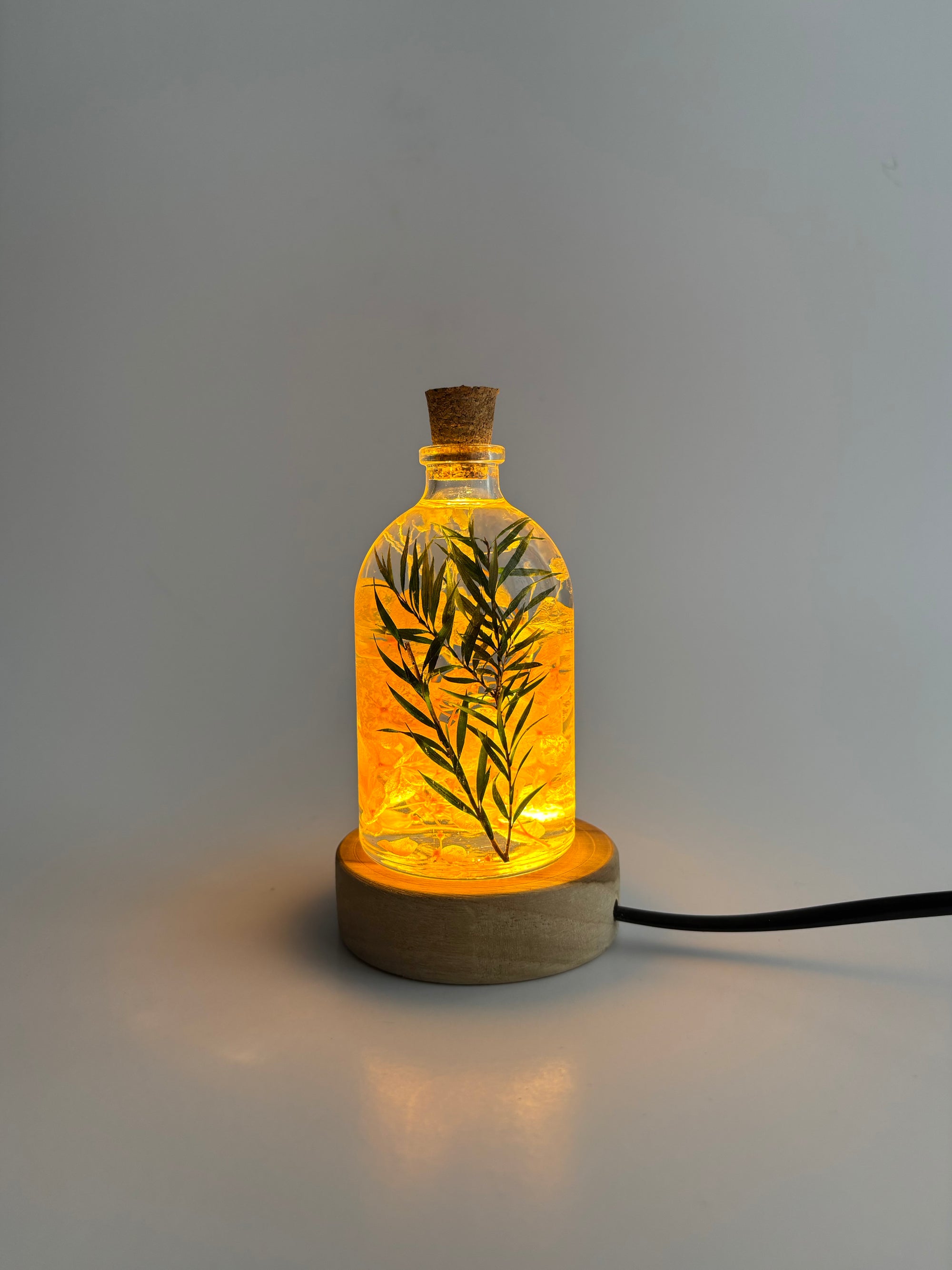 Tangerine Bliss Preserved Flower Tabletop