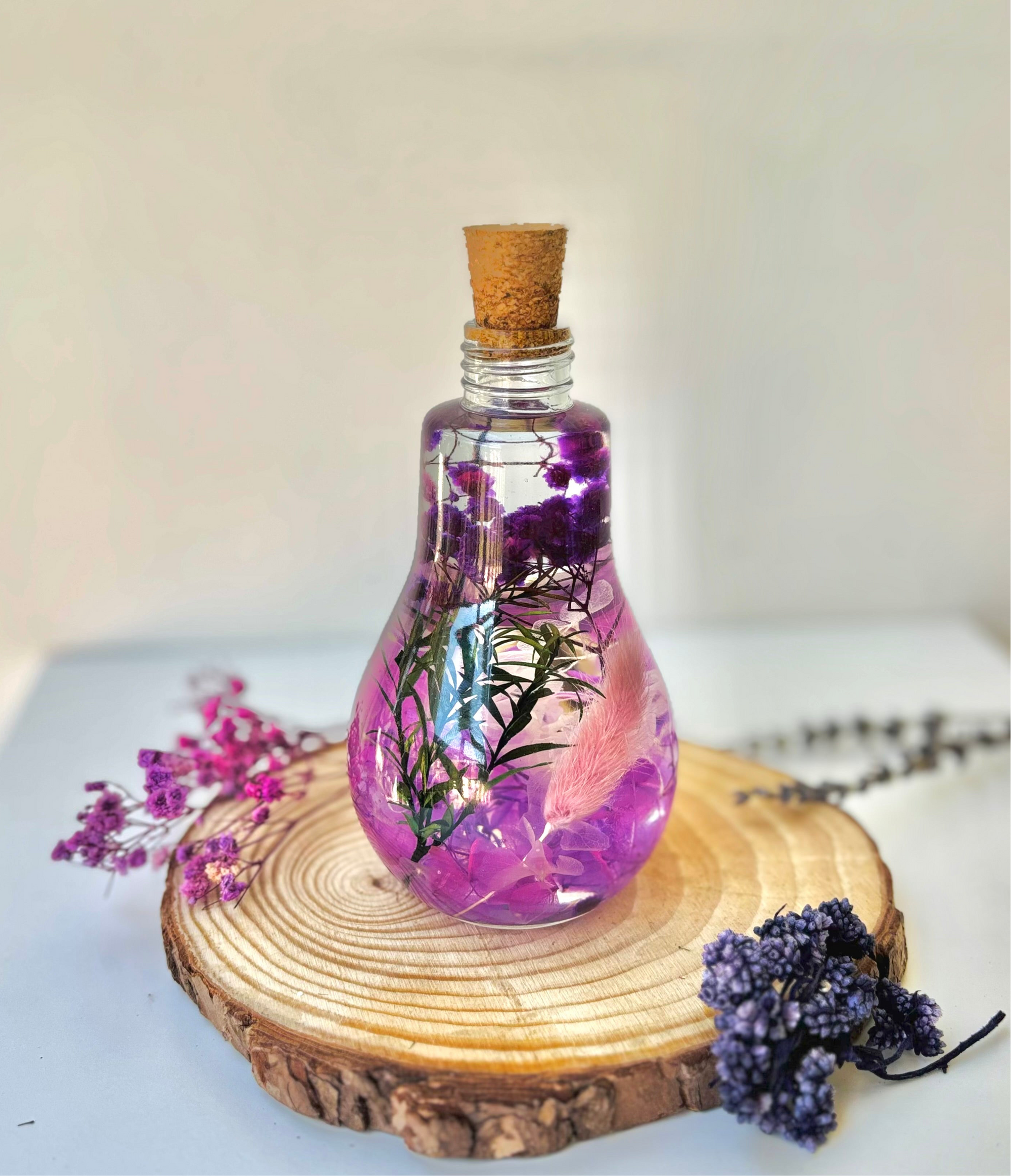 Whispers Of Lavender Preserved Flower Tabletop