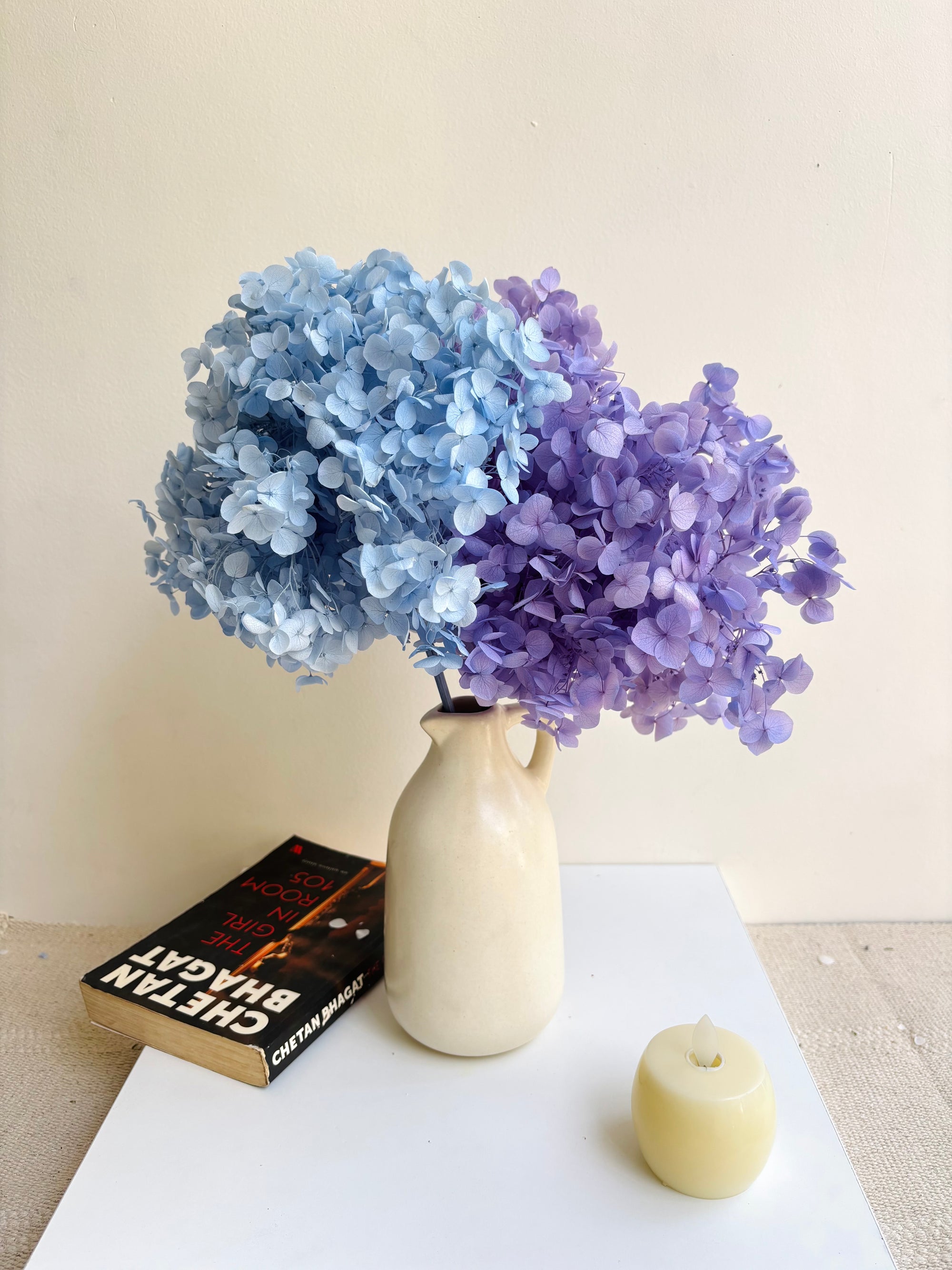 NUVELLA PRESERVED HYDRANGEA (BUNCH OF 2)