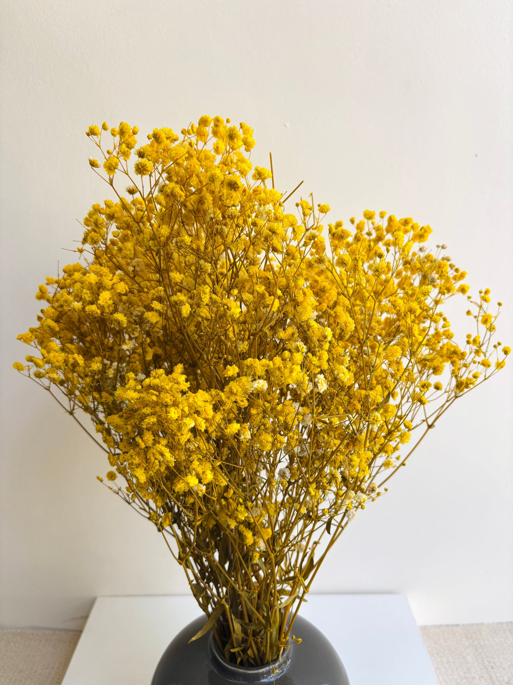 YELLOW BABY’S BREATH BUNCH