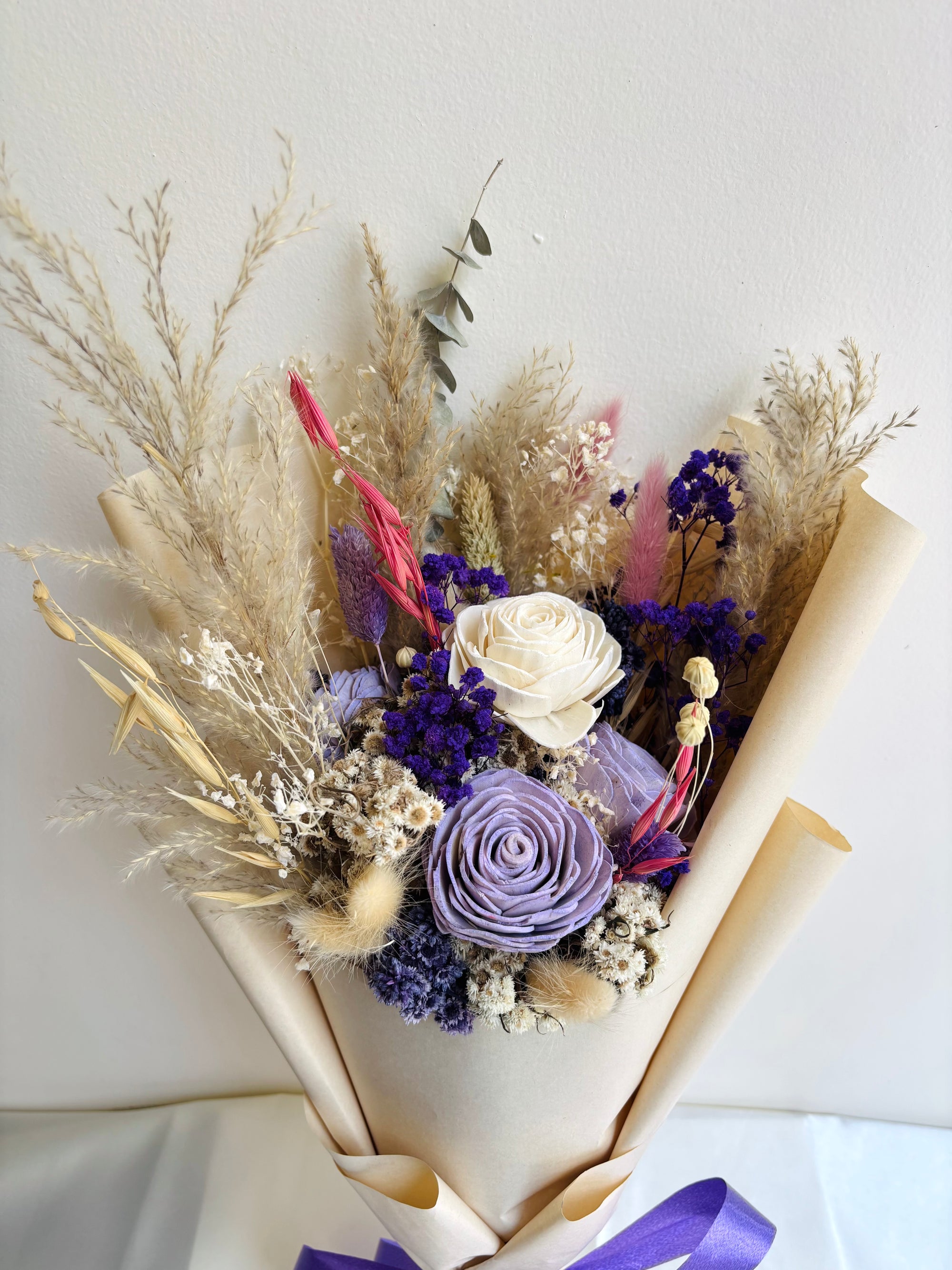 PURPLE HAZE DRIED FLOWER BOUQUET