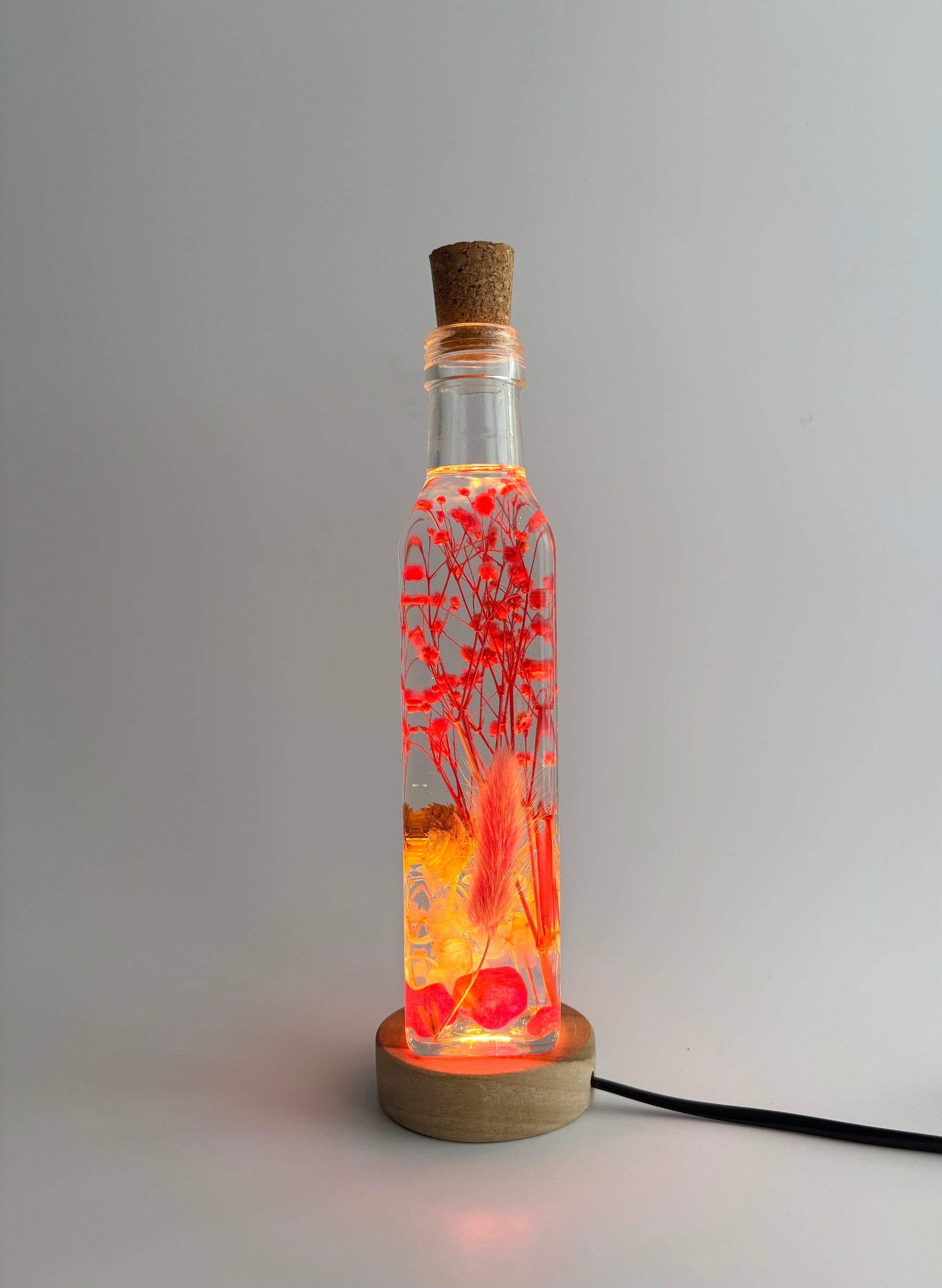 Pink Illusion Preserved Flower Tabletop