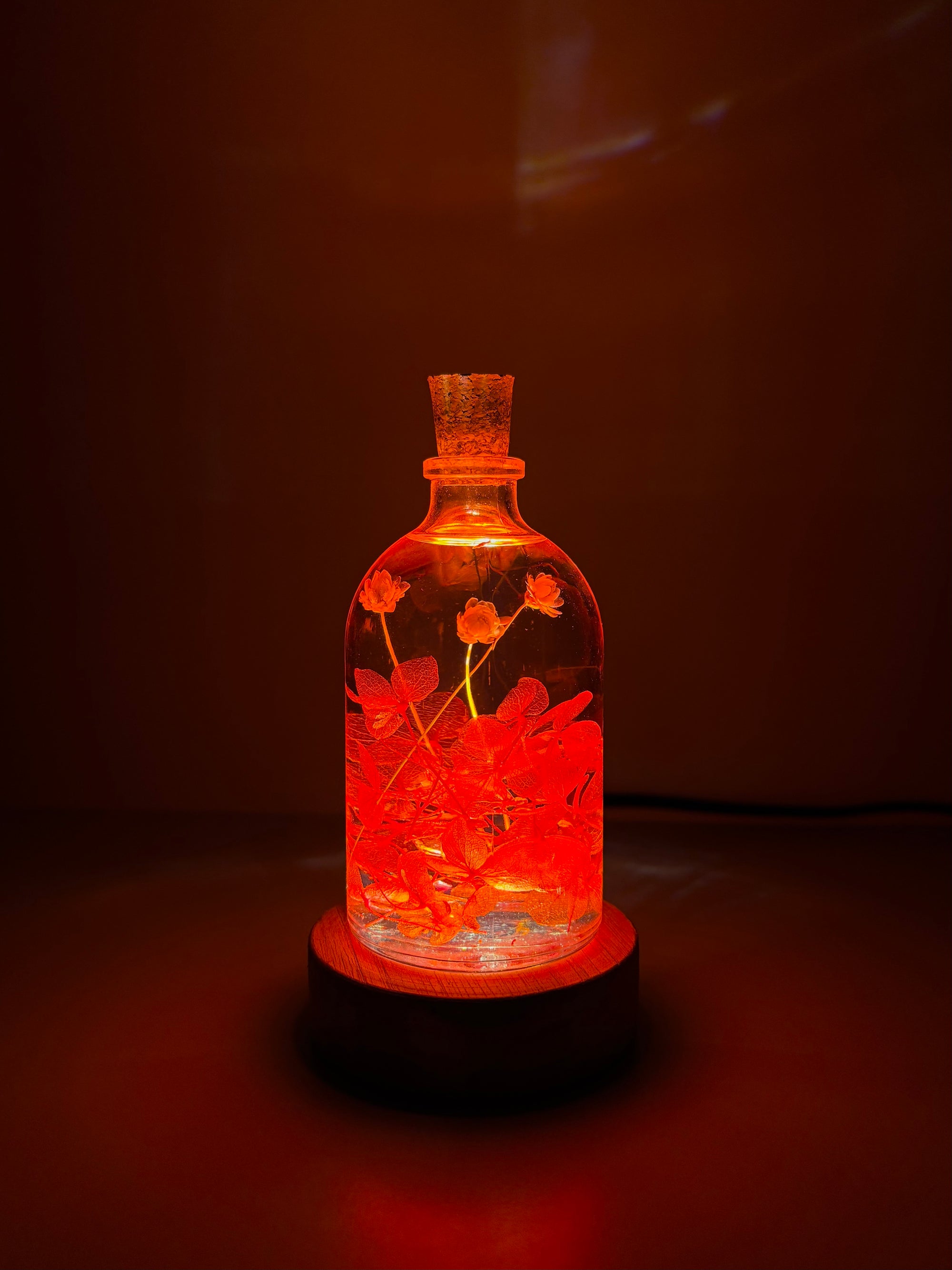 Red Romance Preserved Flower Tabletop