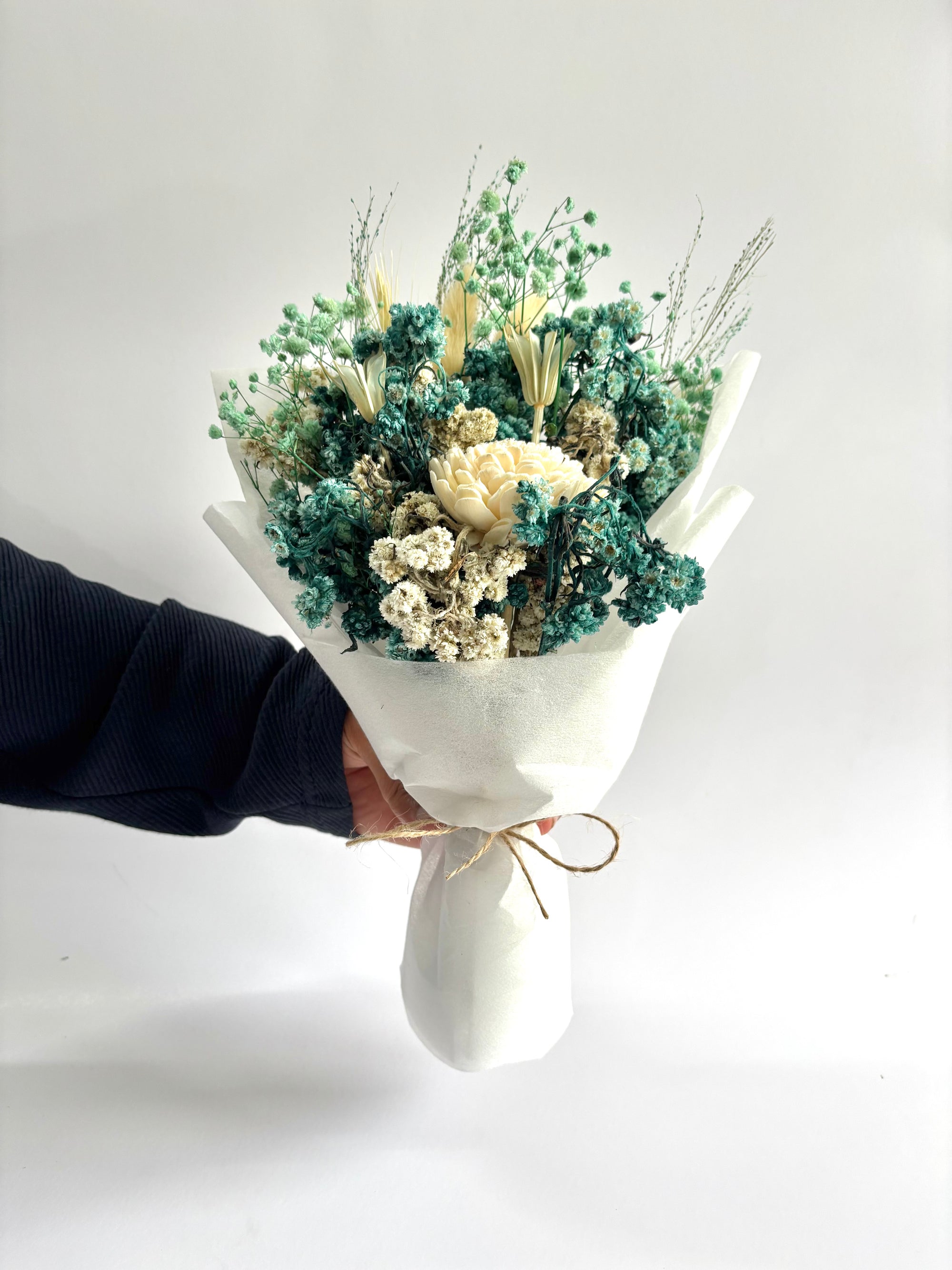 SEASIDE MEADOW MINI DRIED FLOWER BOUQUET