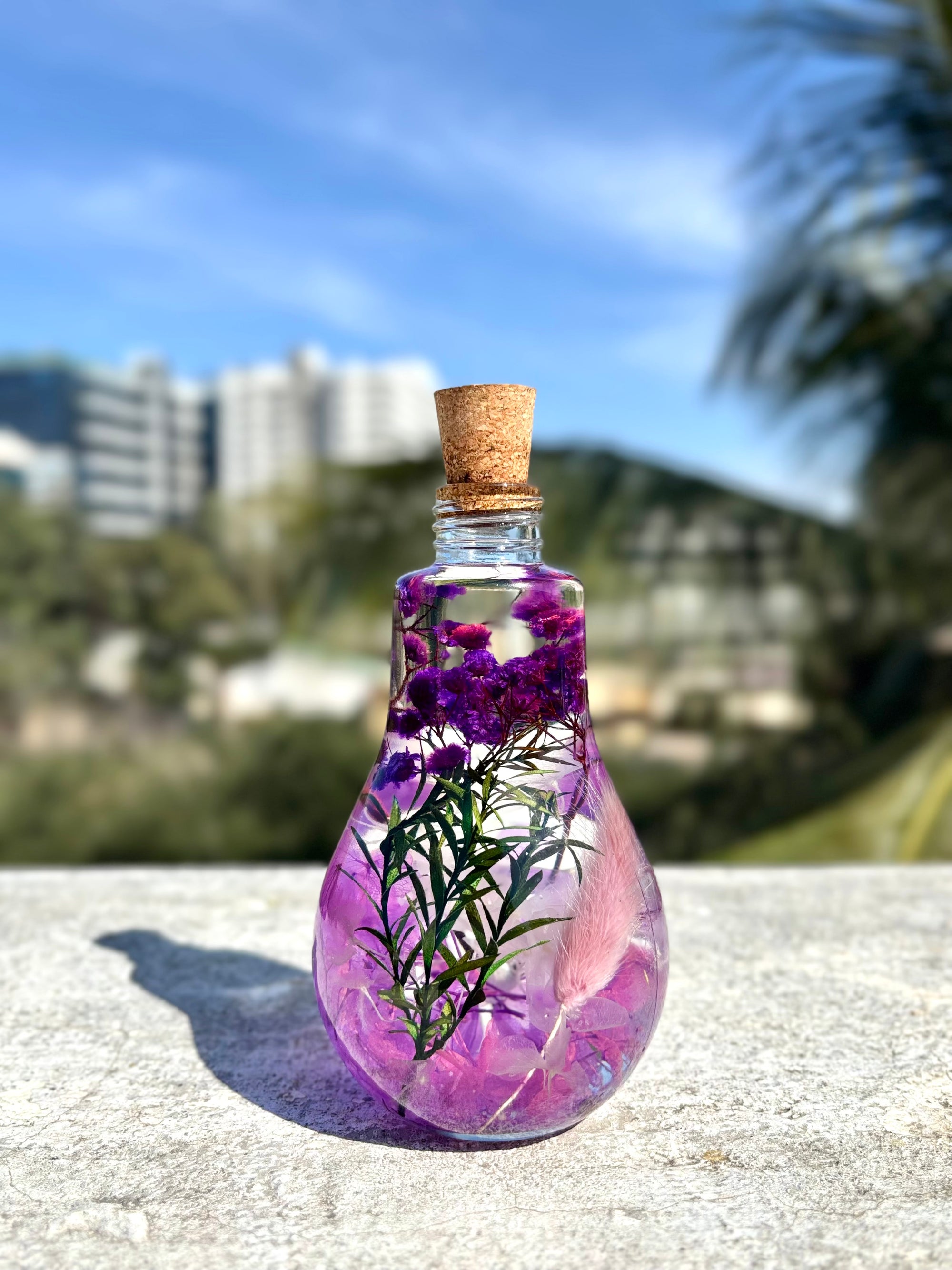Whispers Of Lavender Preserved Flower Tabletop
