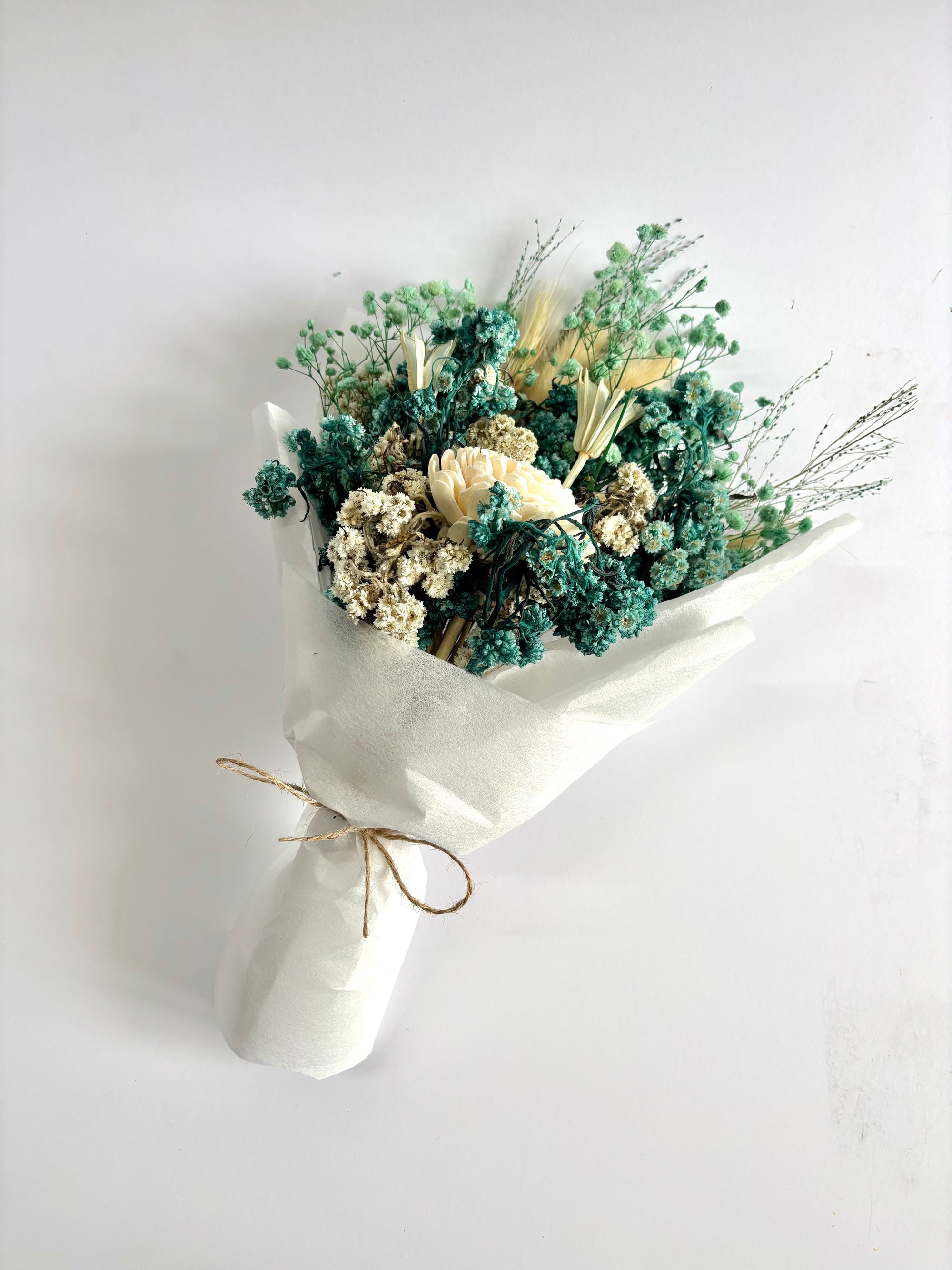 SEASIDE MEADOW MINI DRIED FLOWER BOUQUET