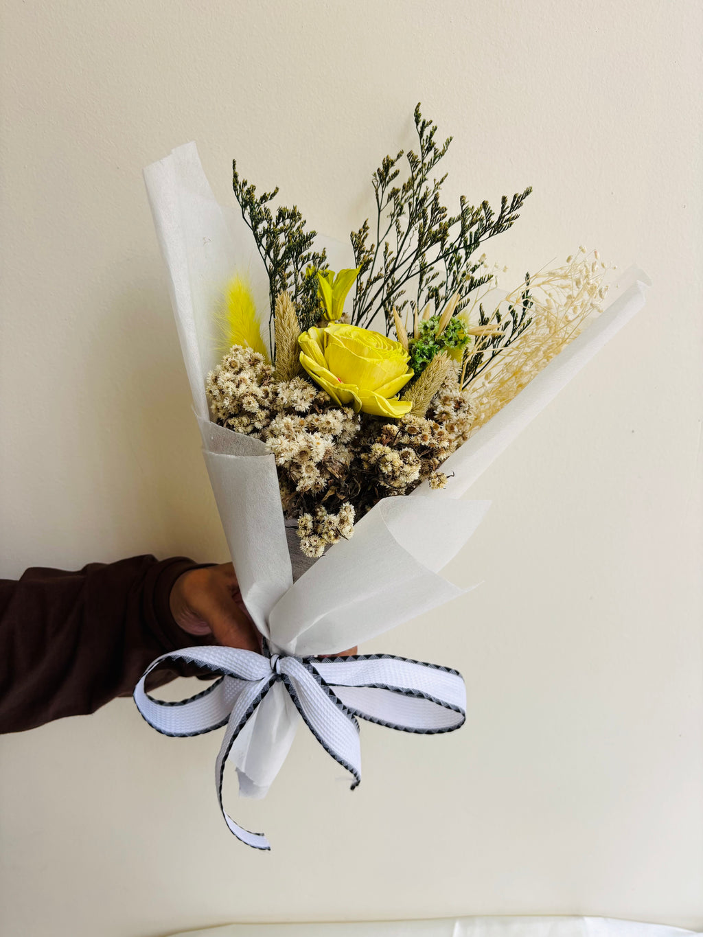 THE EVELYN MINI DRIED FLOWER BOUQUET