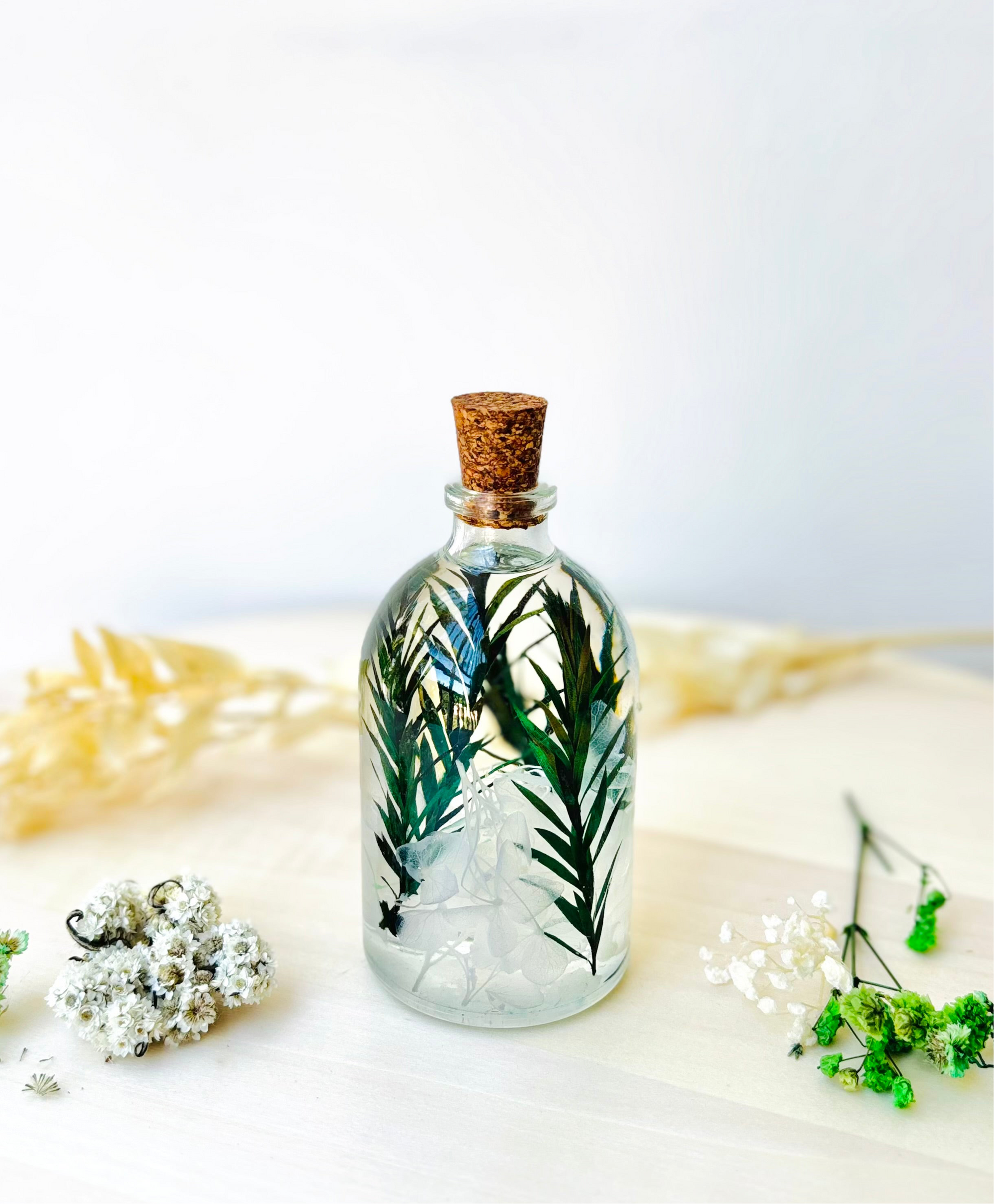 Leafy Grace Preserved Flower Tabletop