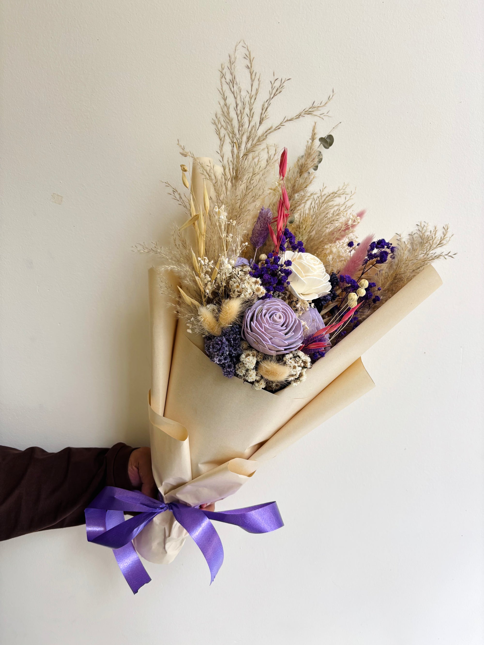 PURPLE HAZE DRIED FLOWER BOUQUET