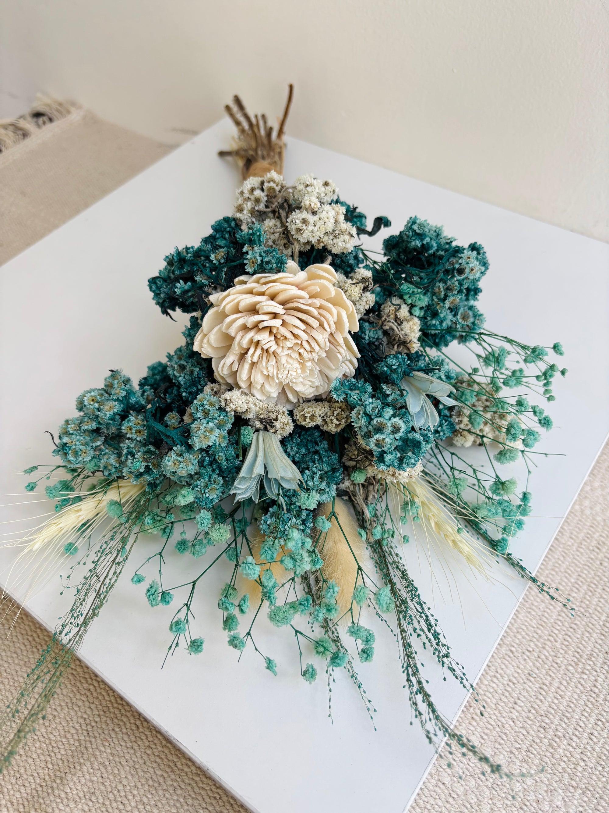 SEASIDE MEADOW MINI DRIED FLOWER BOUQUET