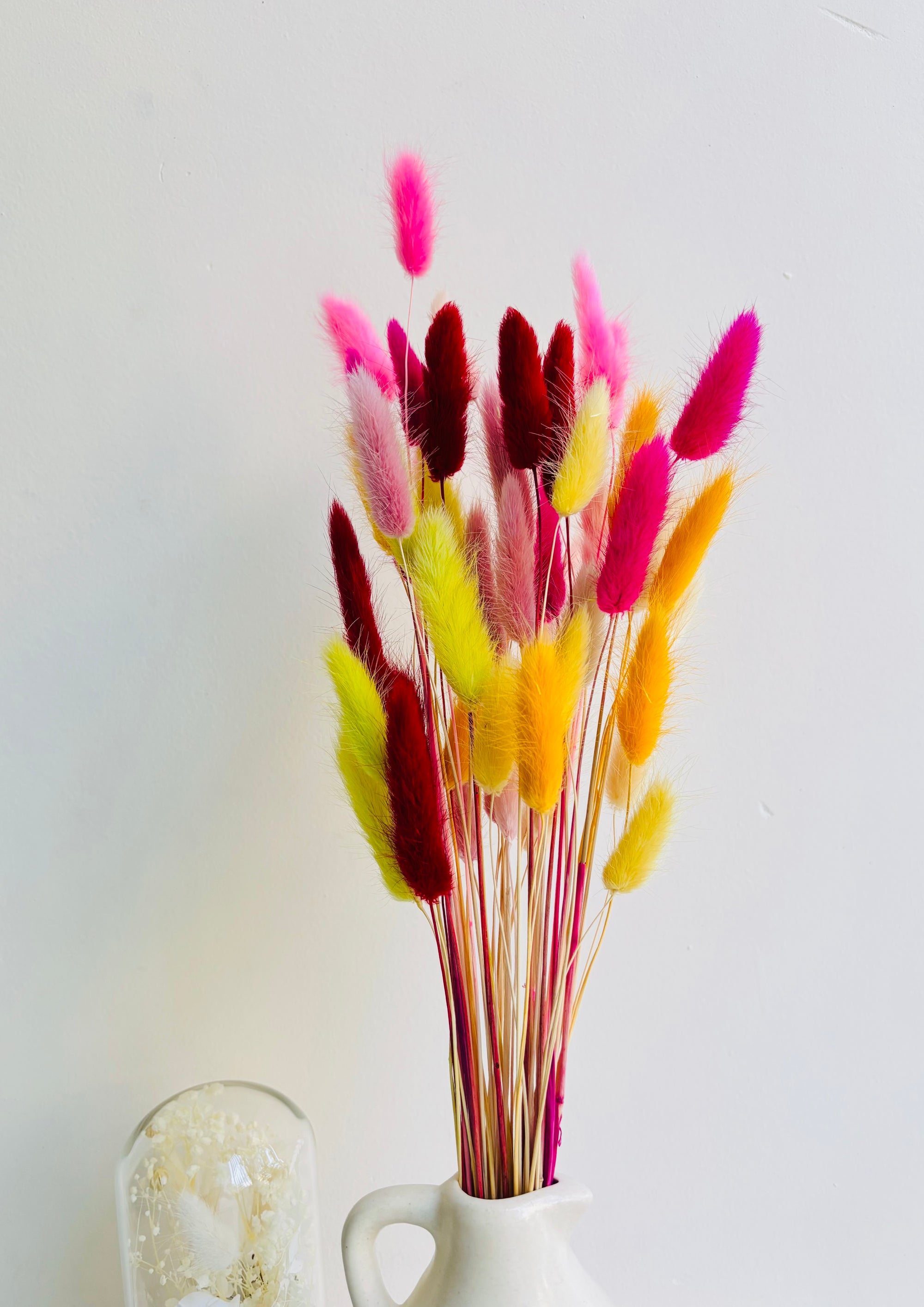 RAINBOW BLOOM BUNNY TAILS (SET OF 50)