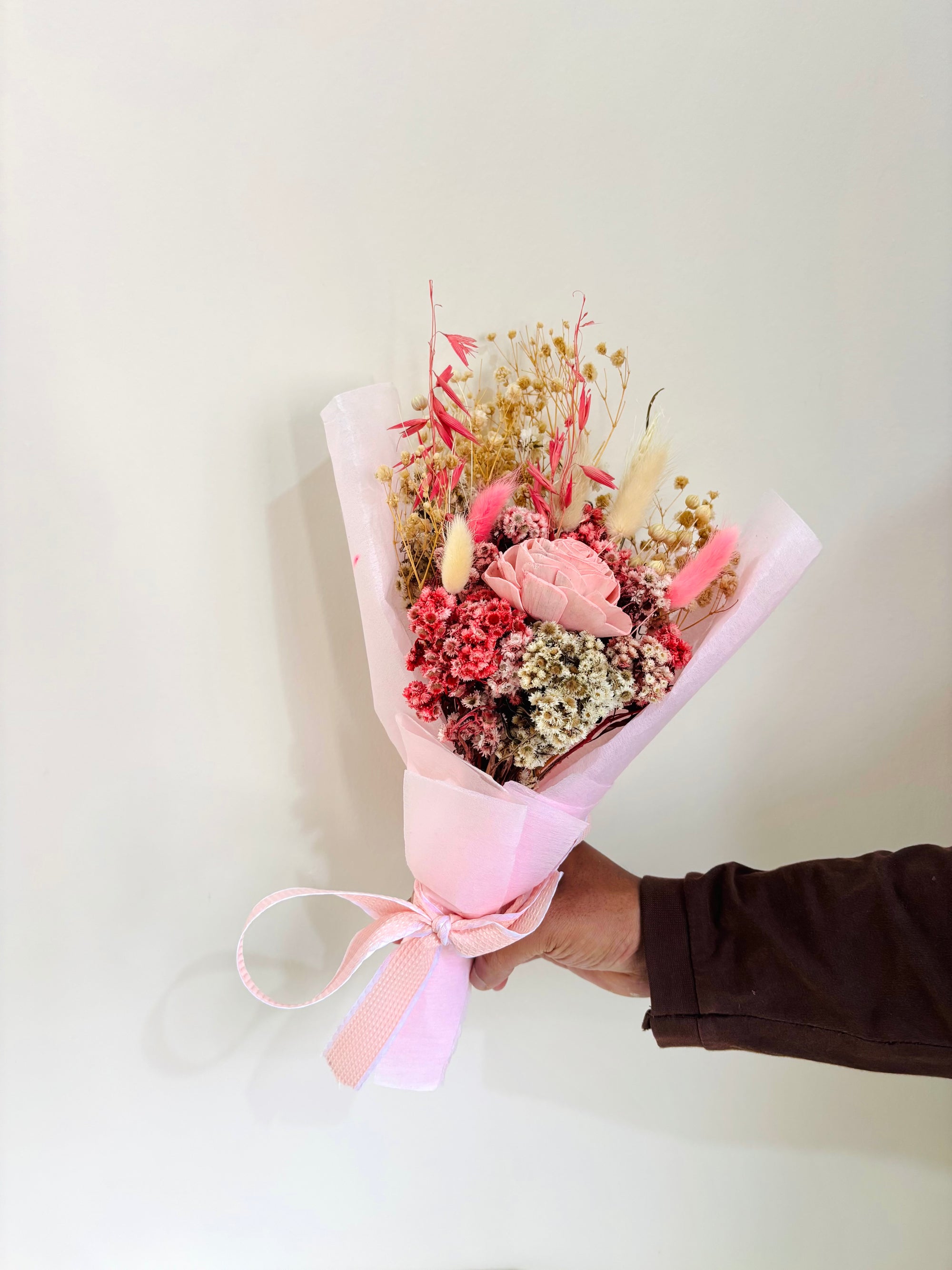 LOVE FLUME MINI DRIED FLOWER BOUQUET