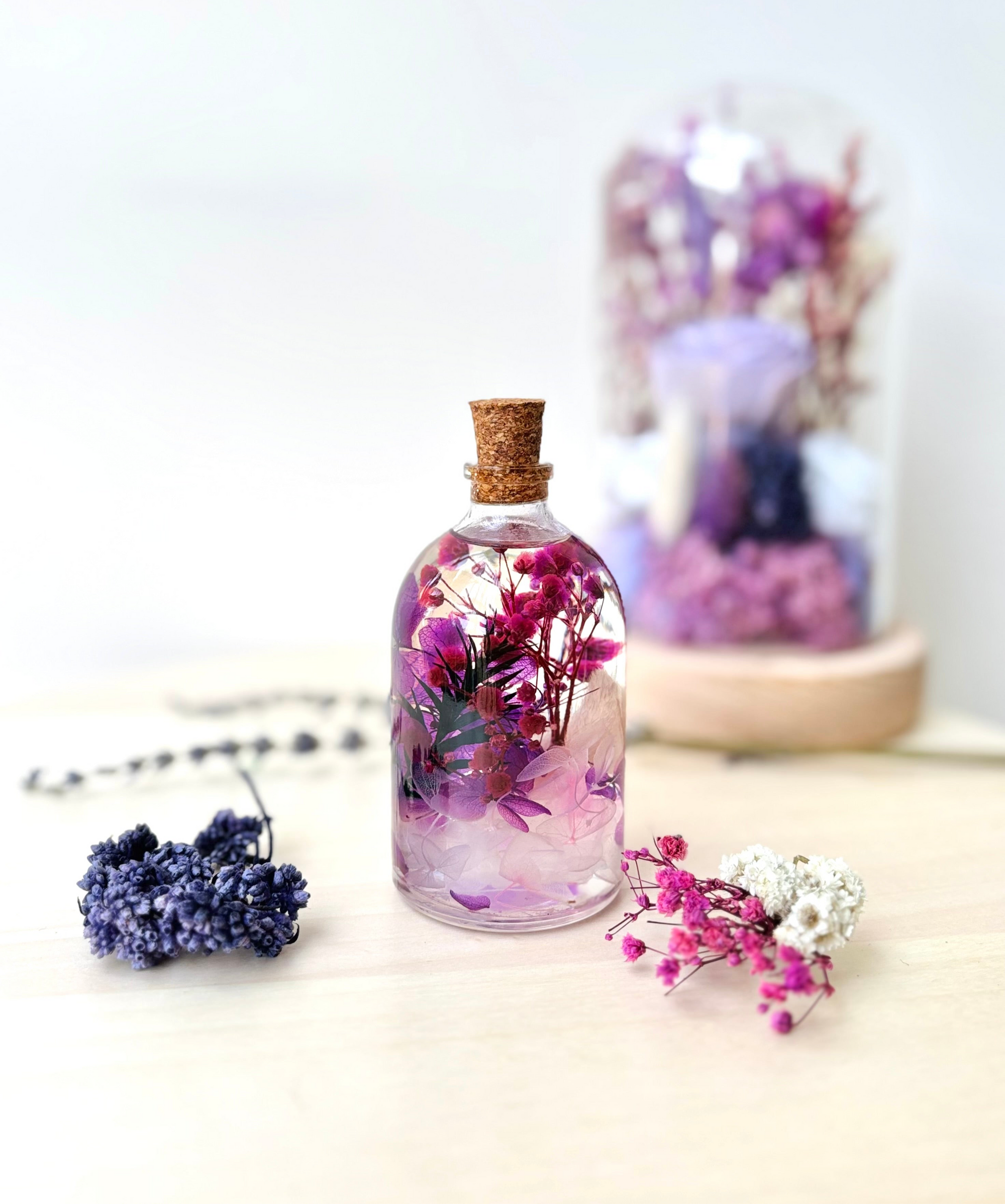 Lavender Whispers Preserved Flower Tabletop