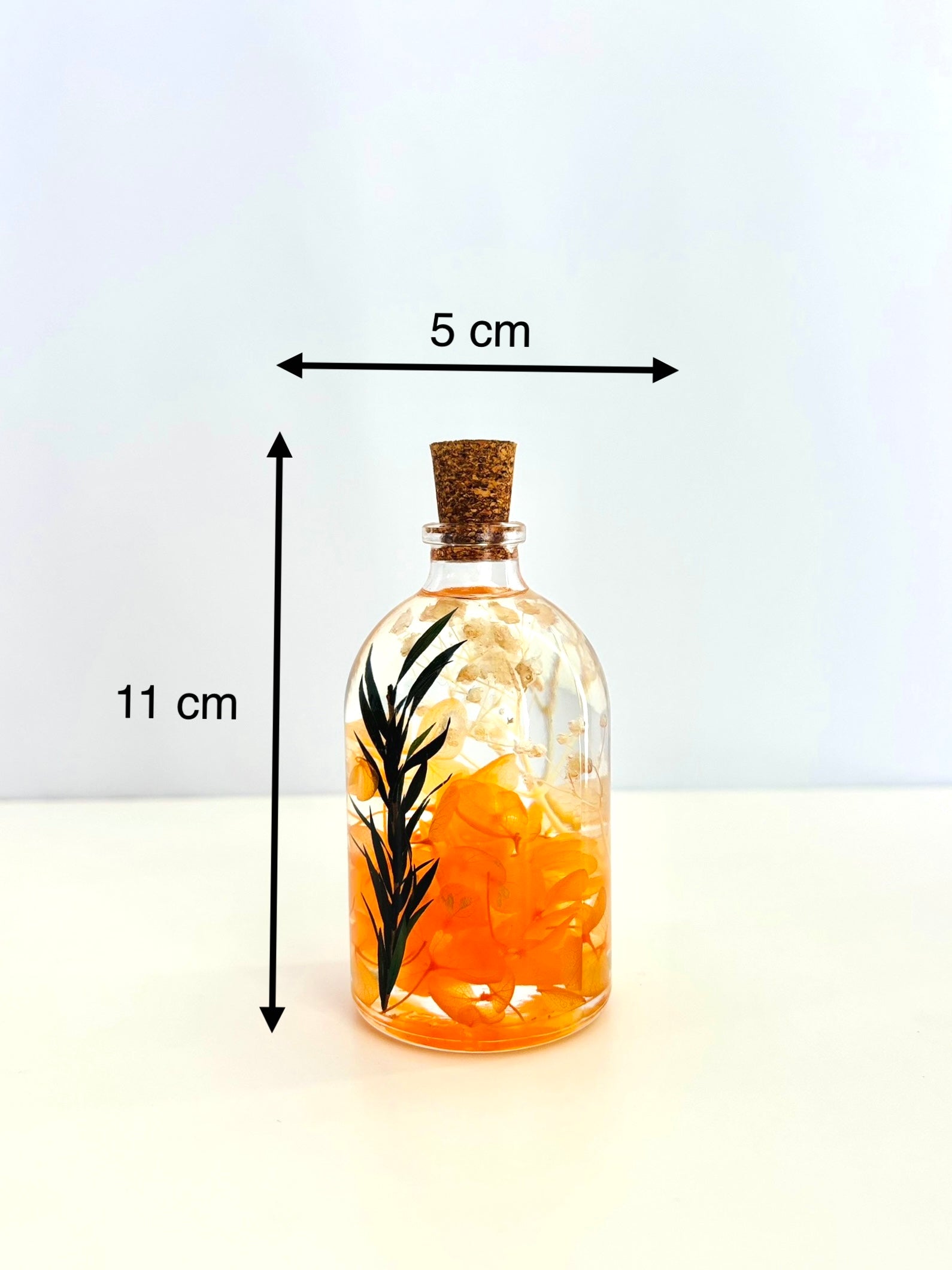 Tangerine Bliss Preserved Flower Tabletop