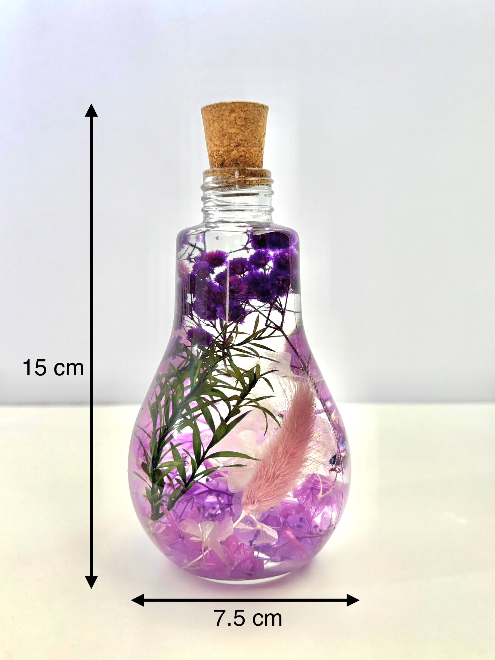 Whispers Of Lavender Preserved Flower Tabletop