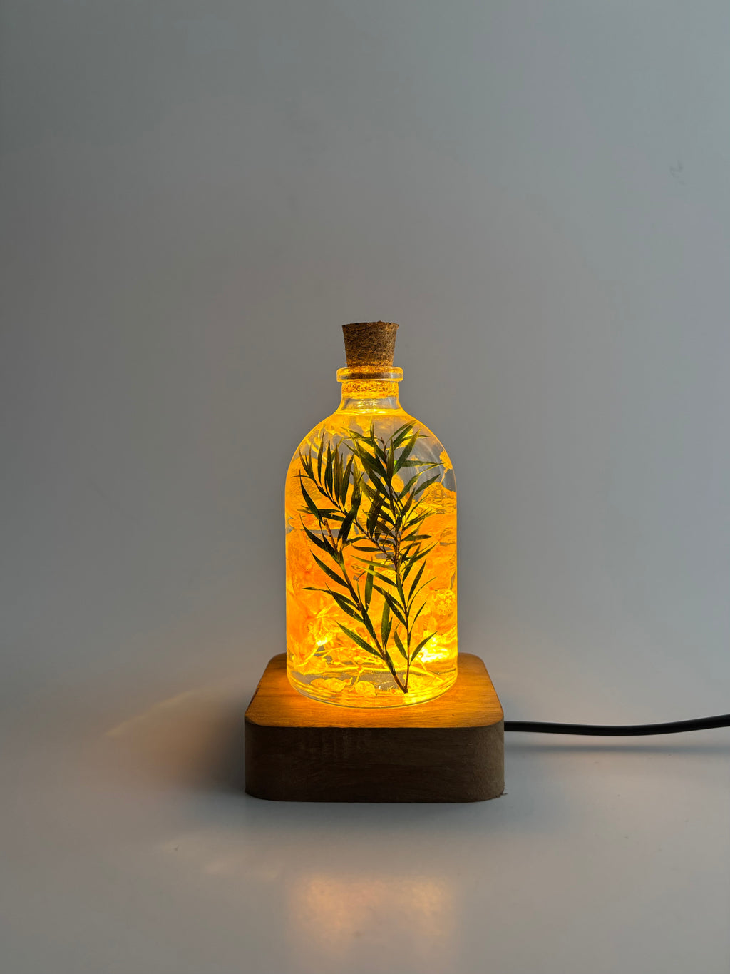 Tangerine Bliss Preserved Flower Tabletop