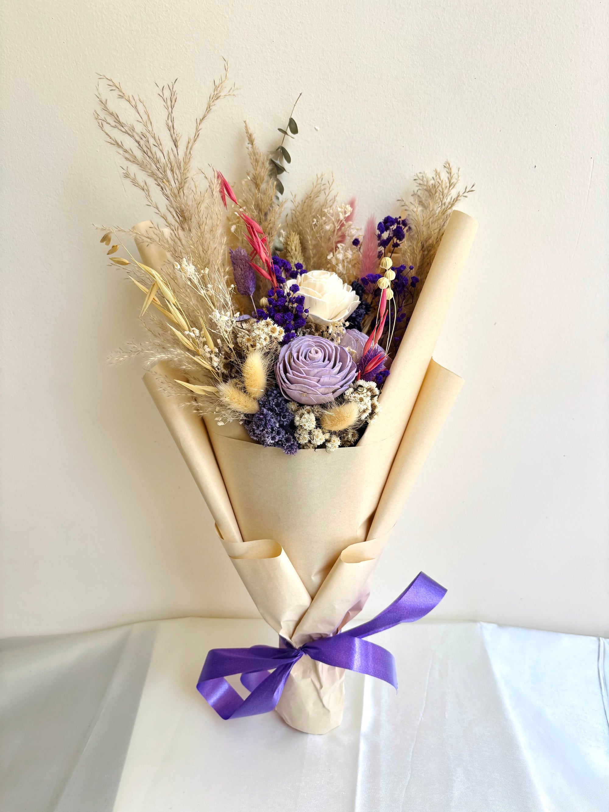 PURPLE HAZE DRIED FLOWER BOUQUET