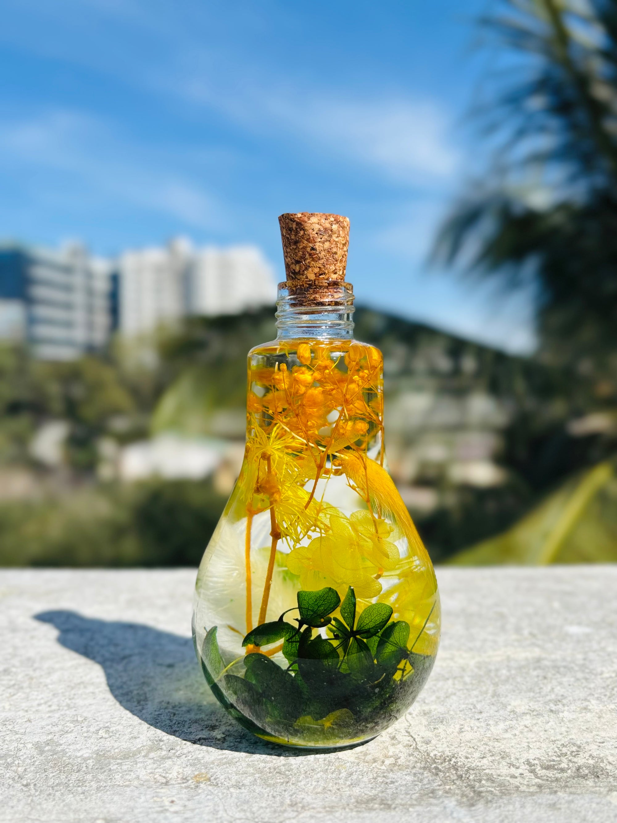 Healing Sunset Preserved Flower Tabletop