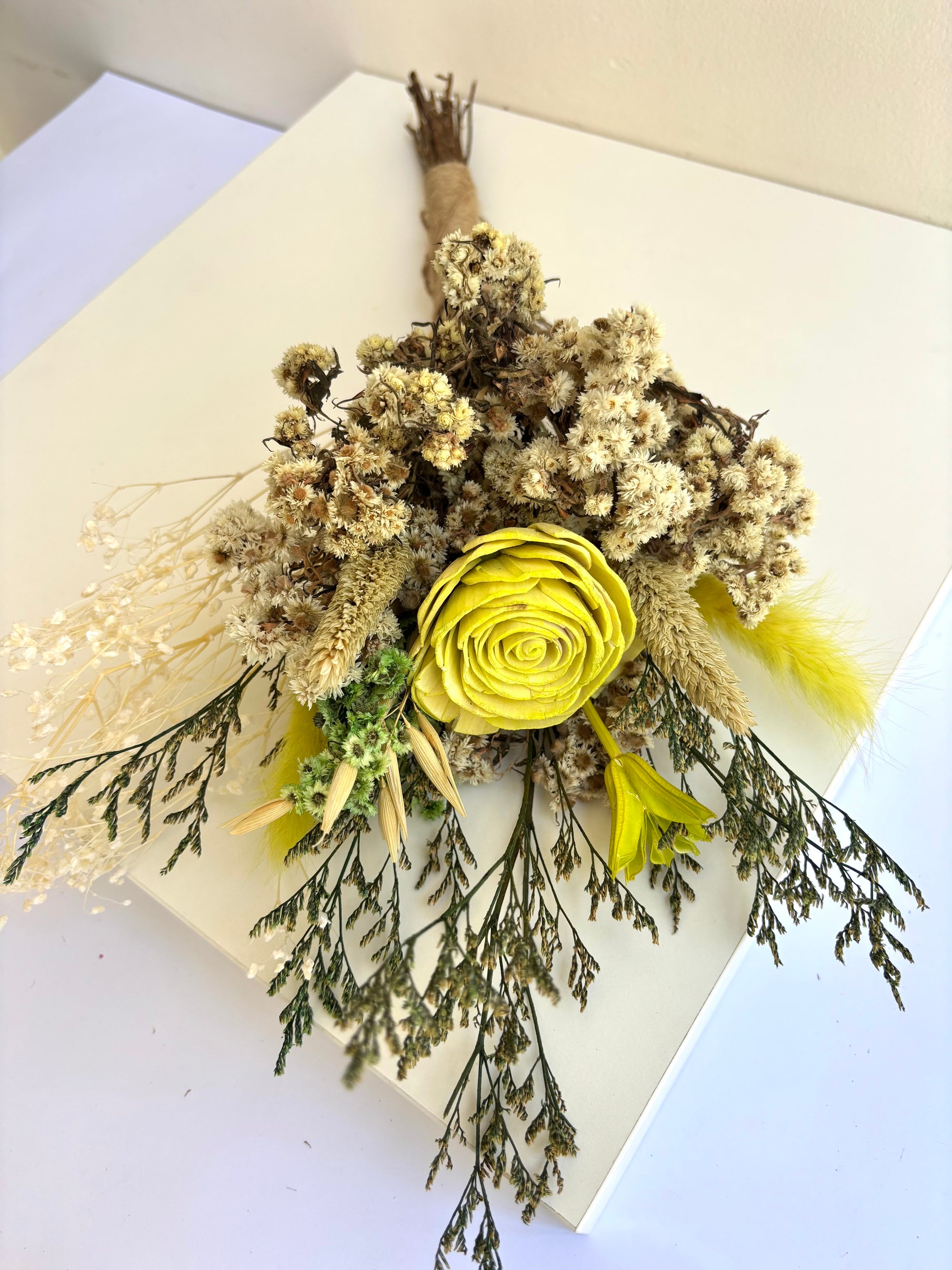 THE EVELYN MINI DRIED FLOWER BOUQUET