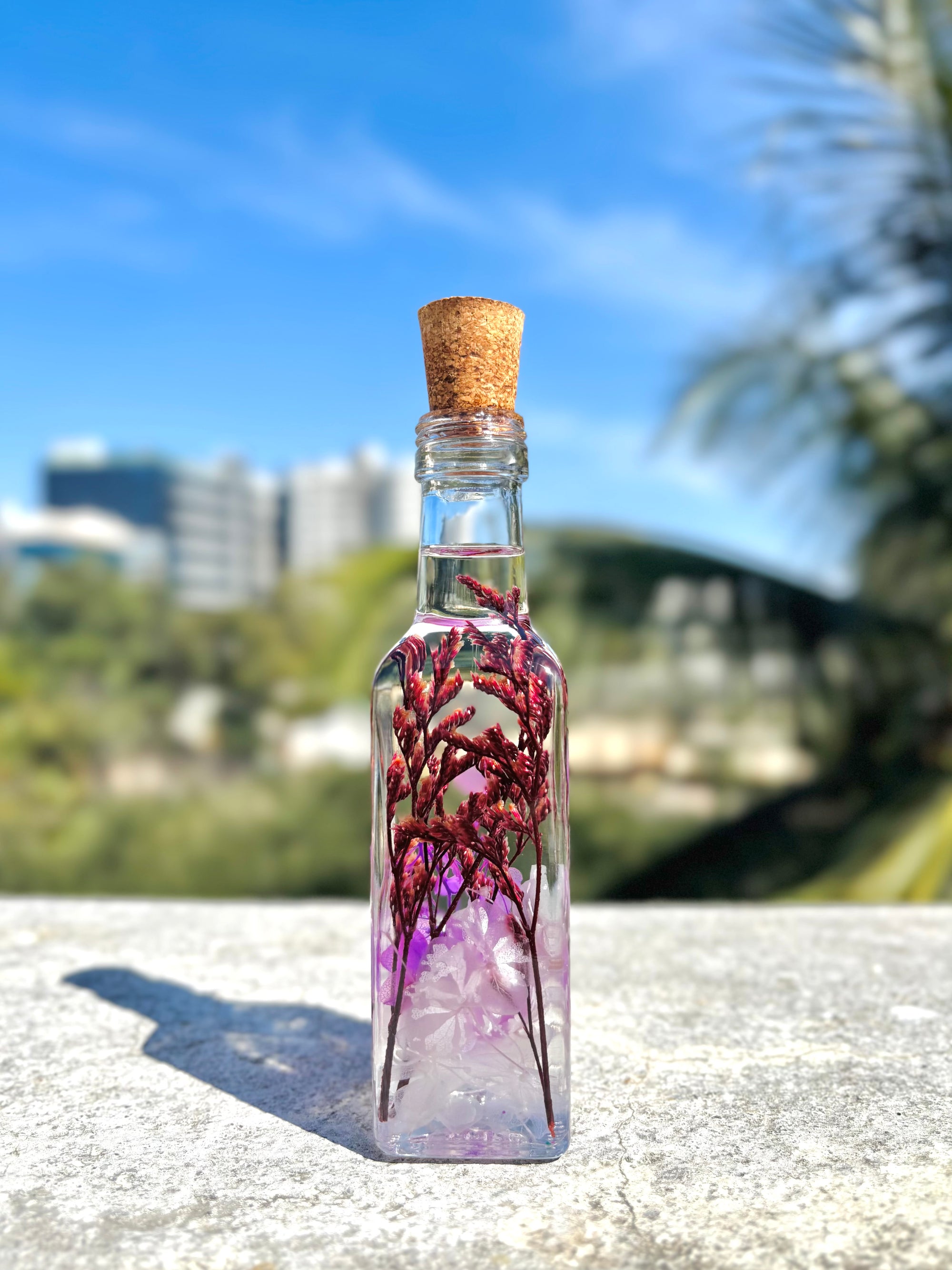 Crimson Delight Preserved Flower Tabletop